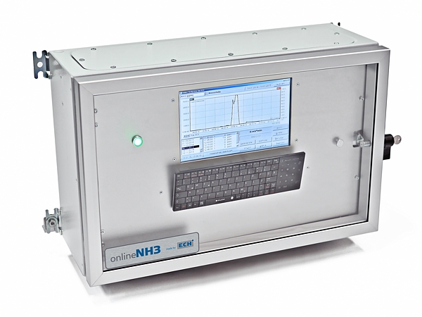 OnlineNH3 - Analysensystem für die online-NH3-Bestimmung in Gasen OnlineNH3 - Analysensystem für die online-NH3-Bestimmung in Gasen
