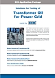 Application Package for Transformer Oil
