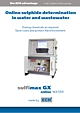 Produktblatt Sulfimax GX online WATER als Standard-Version